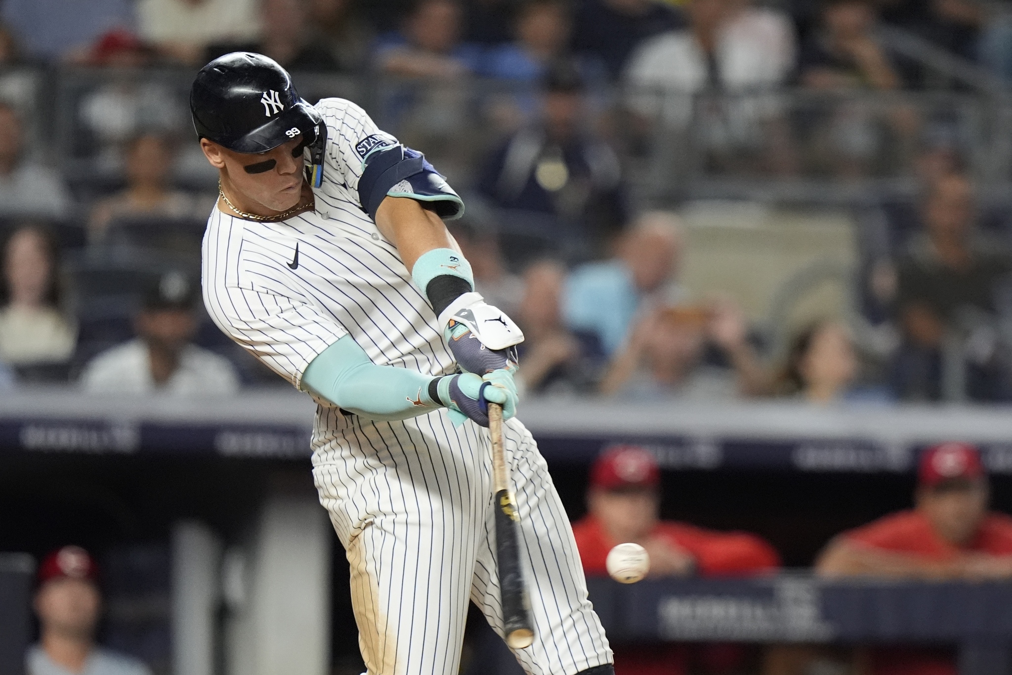 New York Yankees  Aaron Judge hits a home run