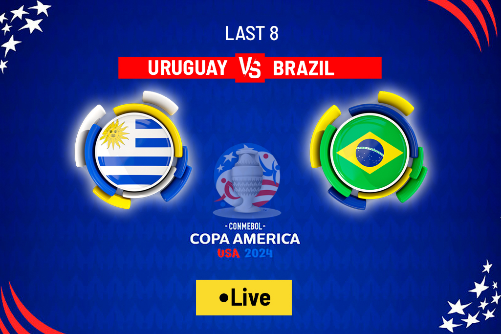 Uruguay vs Brazil: Quarterfinal live from Allegiant Stadium