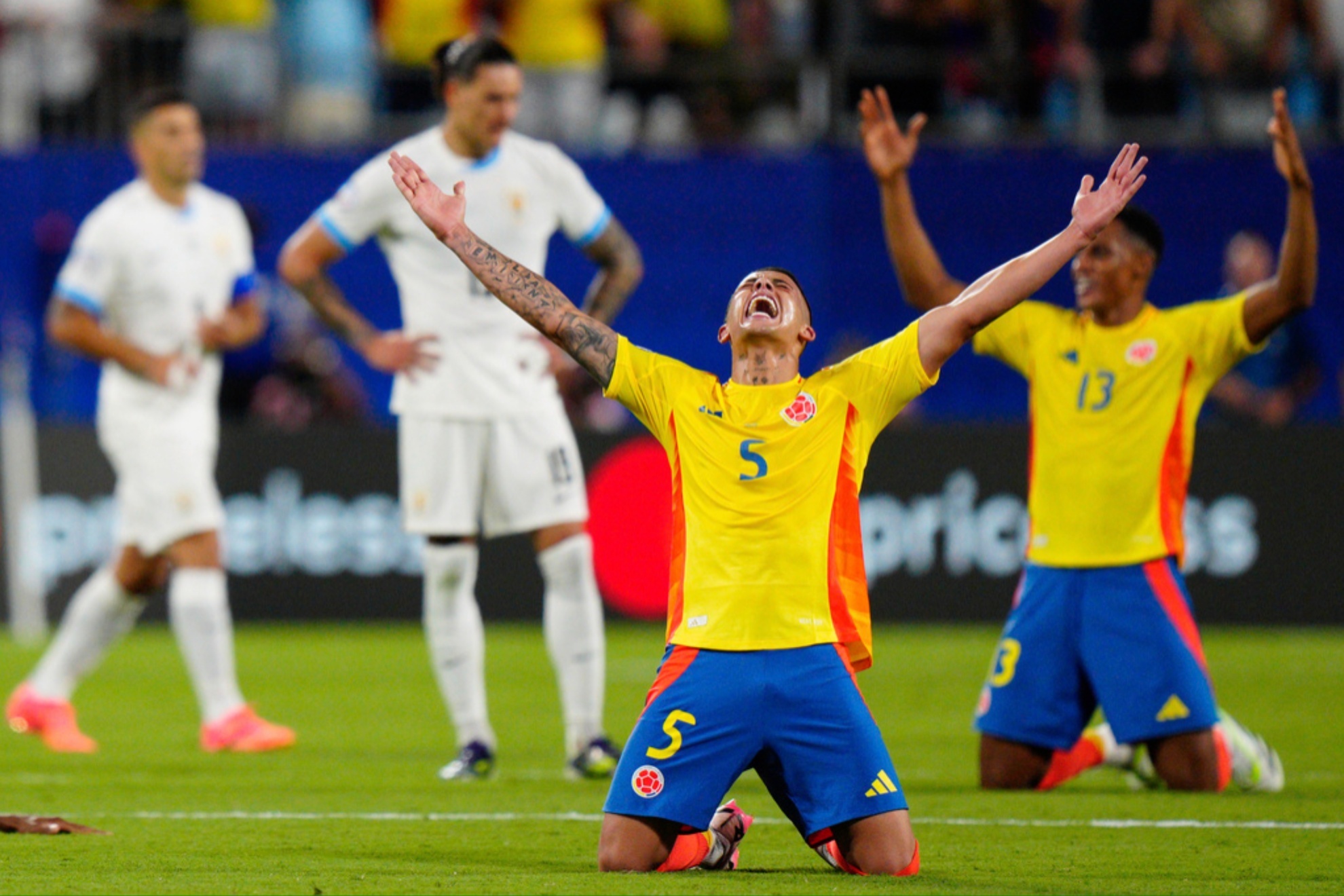 Colombia will meet Argentina in the Copa America Final on Sunday