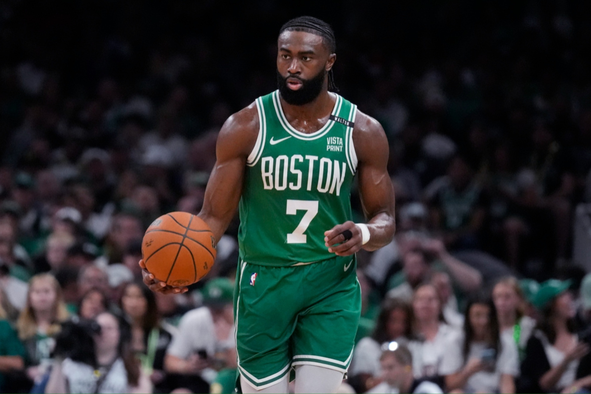 Boston Celtics Jaylen Brown during the 2024 NBA Finals