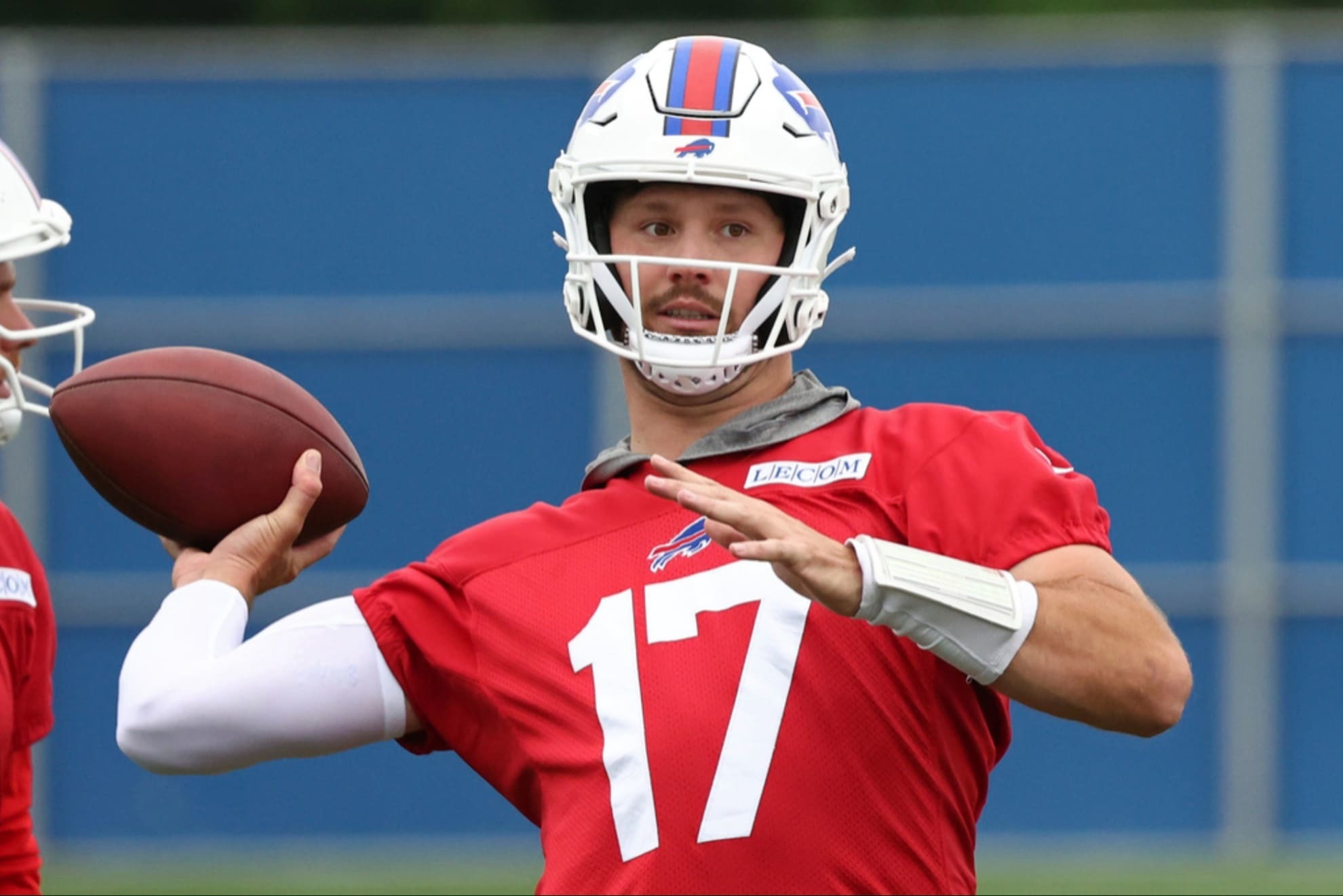 Buffalo Bills star quarterback Josh Allen.