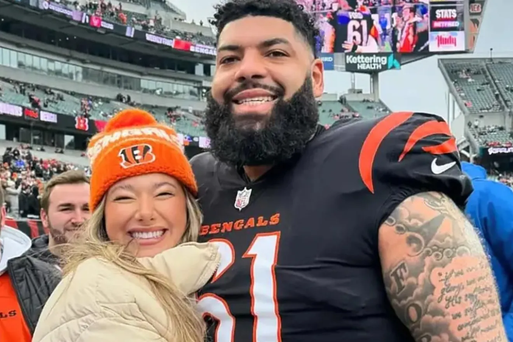 Cincinnati Bengals player dumped after being outed as serial cheater by influencer girlfriend