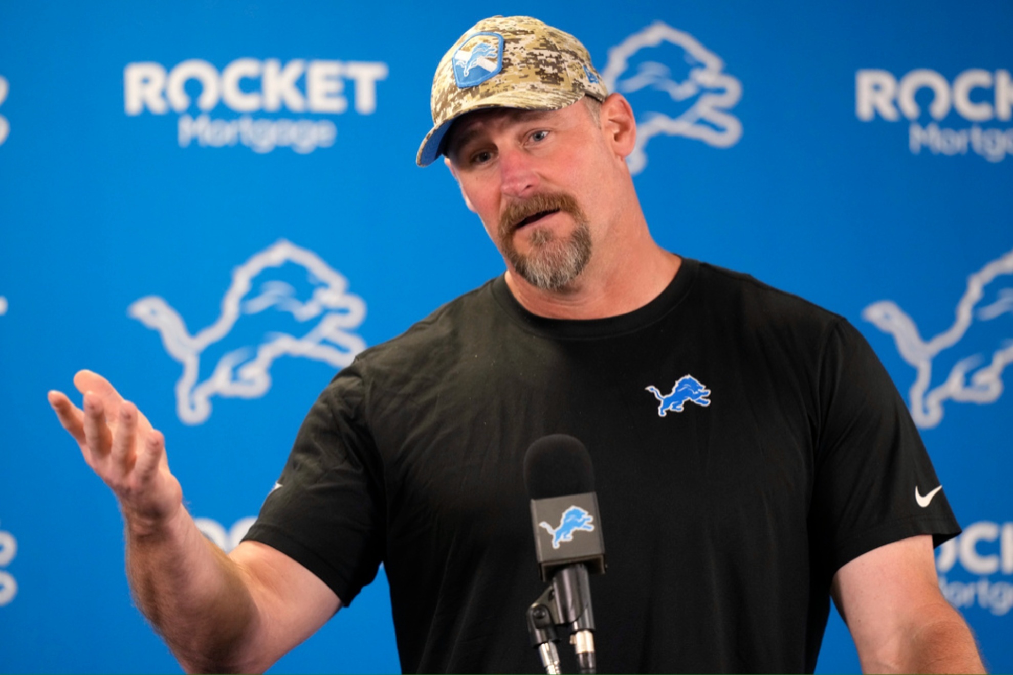 Dan Campbell is entering his fourth season as the Detroit Lions head coach