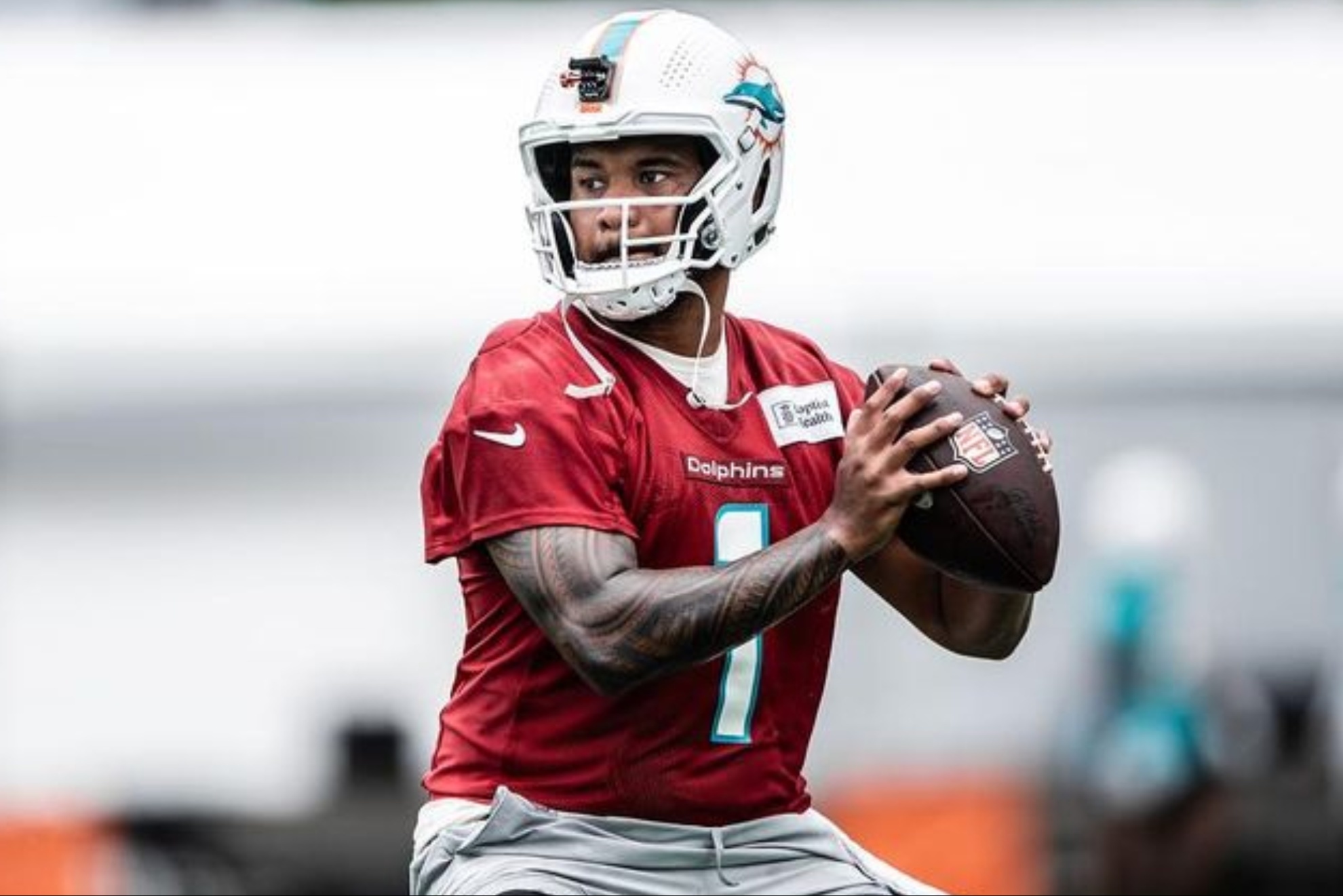 Miami Dolphins star quarterback Tua Tagovailoa.