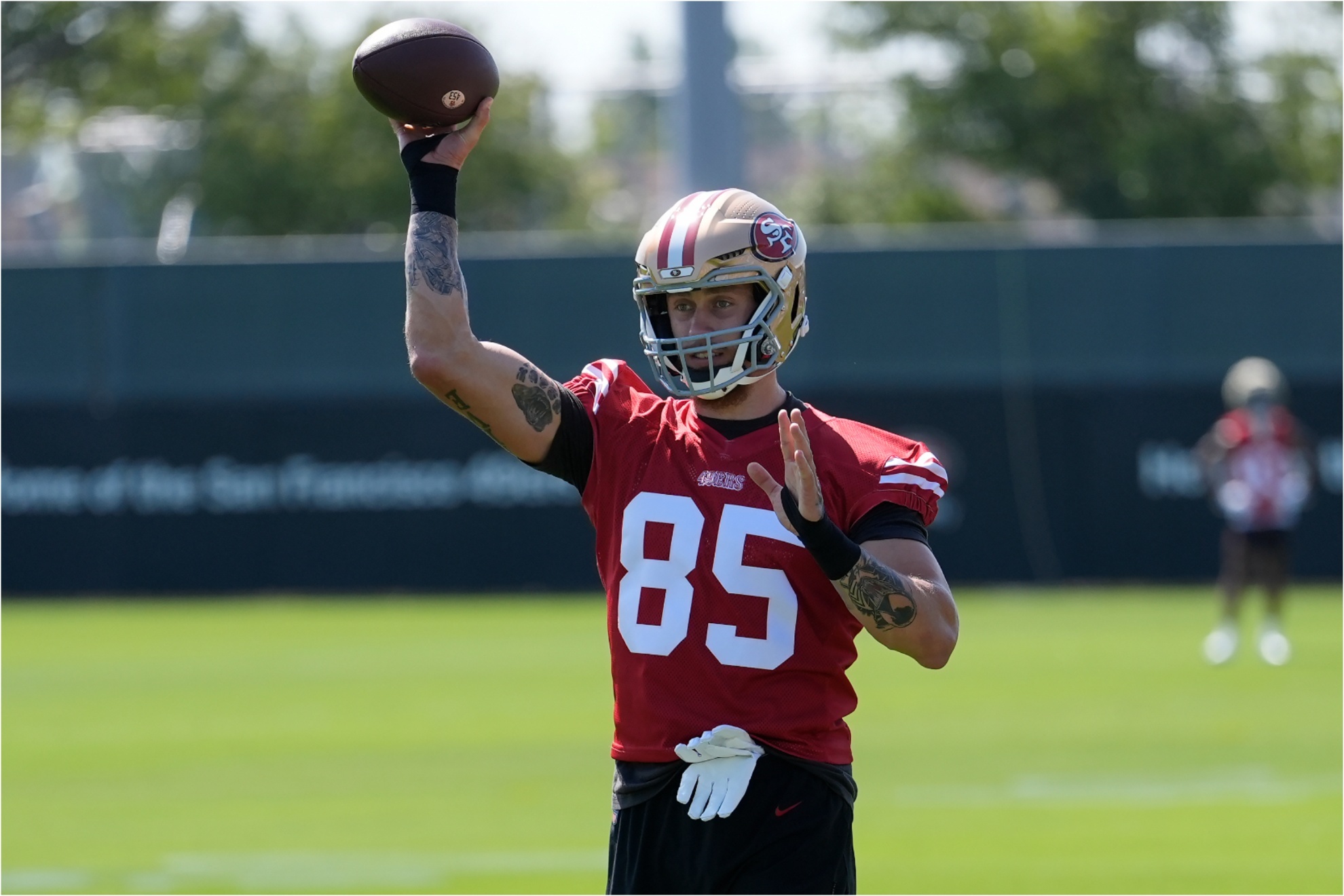 George Kittle is entering his 8th season in the NFL