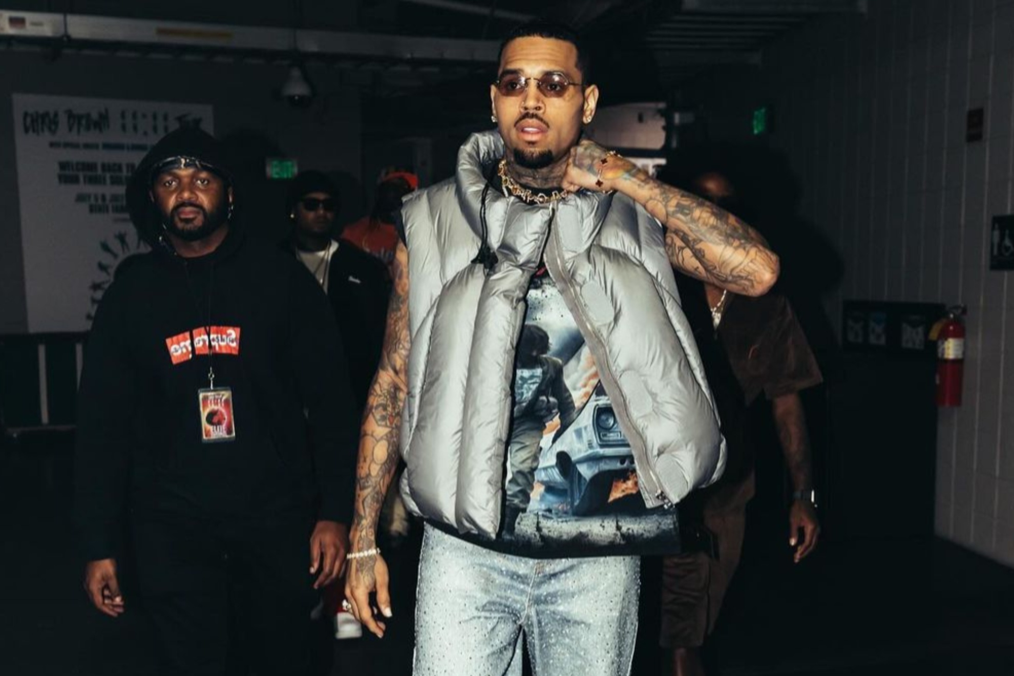 Chris Brown is facing legal trouble in Texas