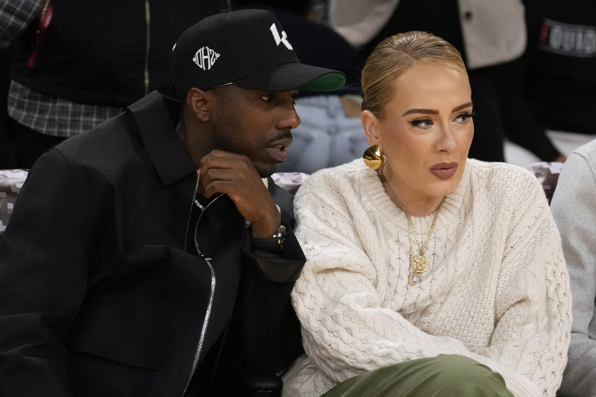 Rich Paul and Adele