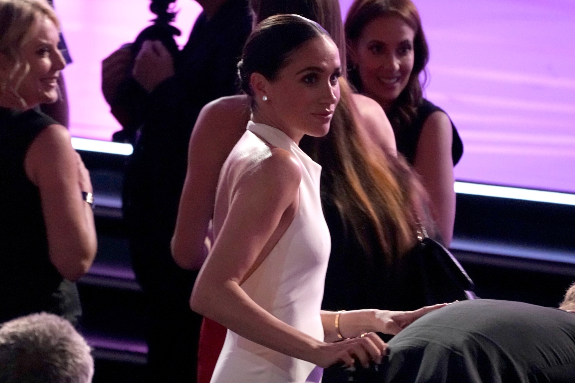 Meghan Markle attends the ESPY awards on Thursday, July 11, 2024, at the Dolby Theatre in Los Angeles. (AP Photo/Mark J. Terrill)