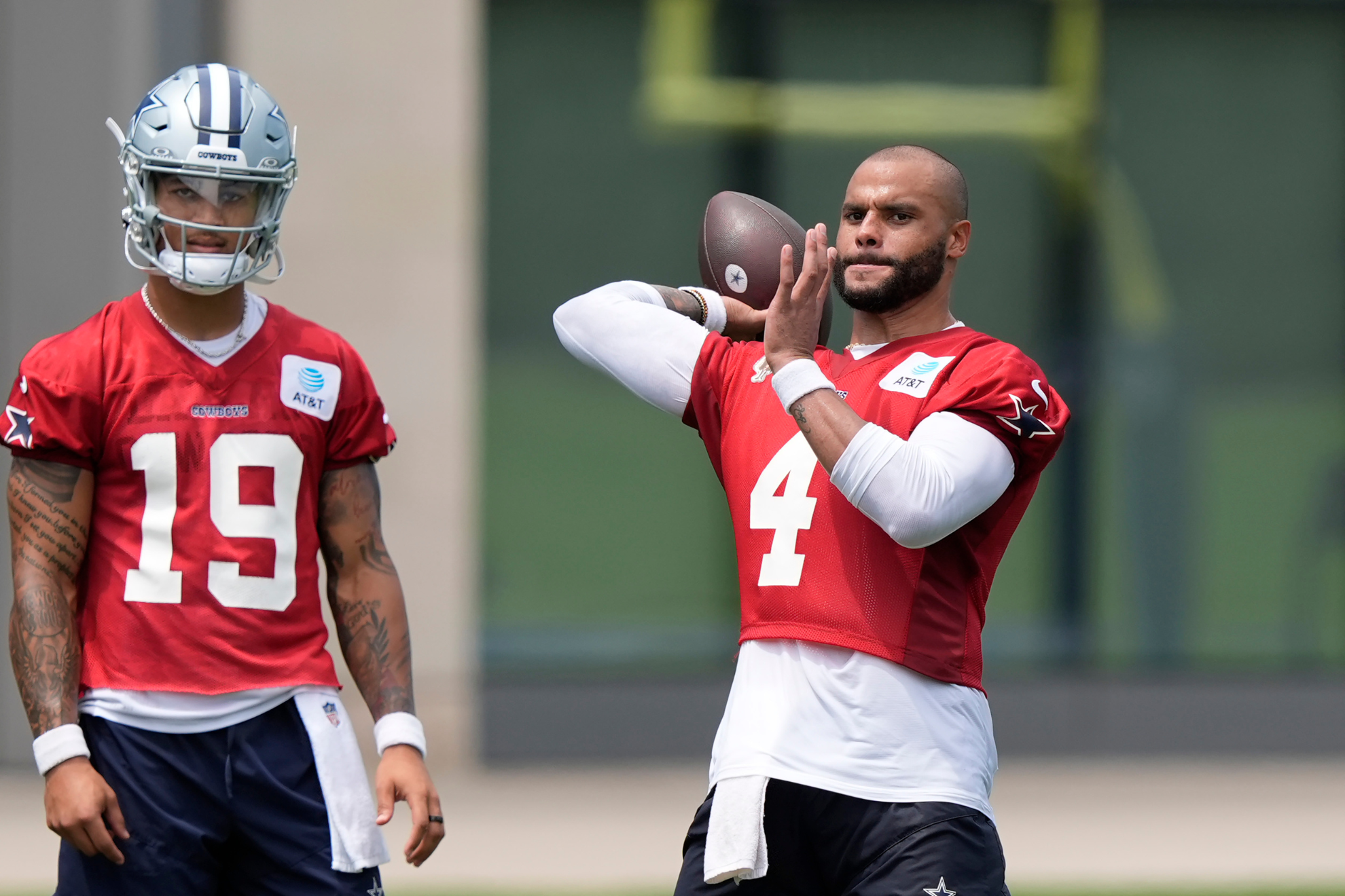 Dak Prescotts heir apparent in Dallas continues to struggle at Cowboys training camp