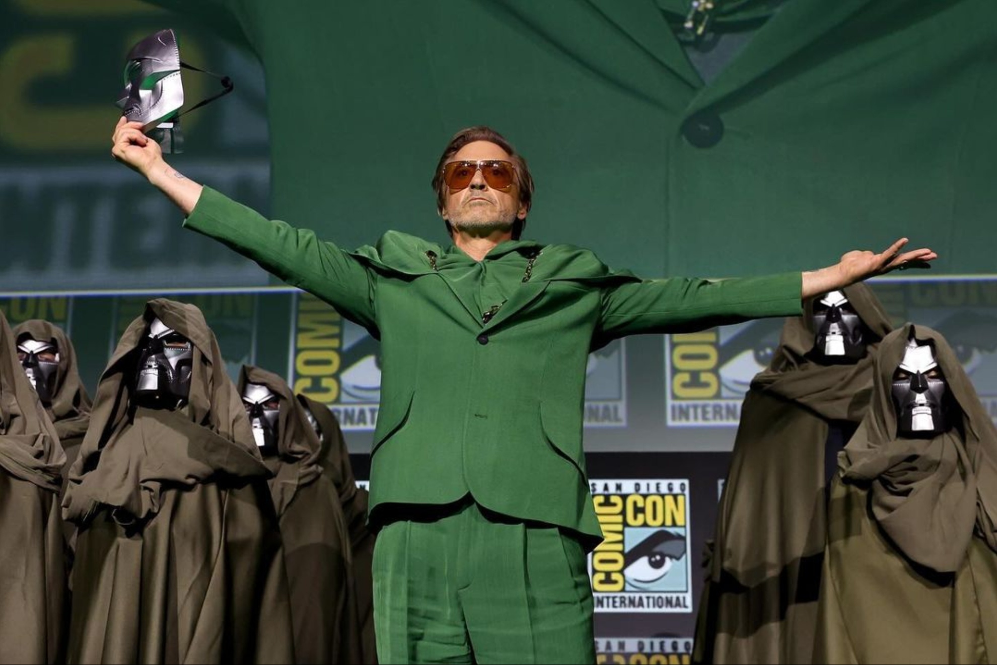 Robert Downey Jr. will be Dr. Doom in the next Avengers movies.