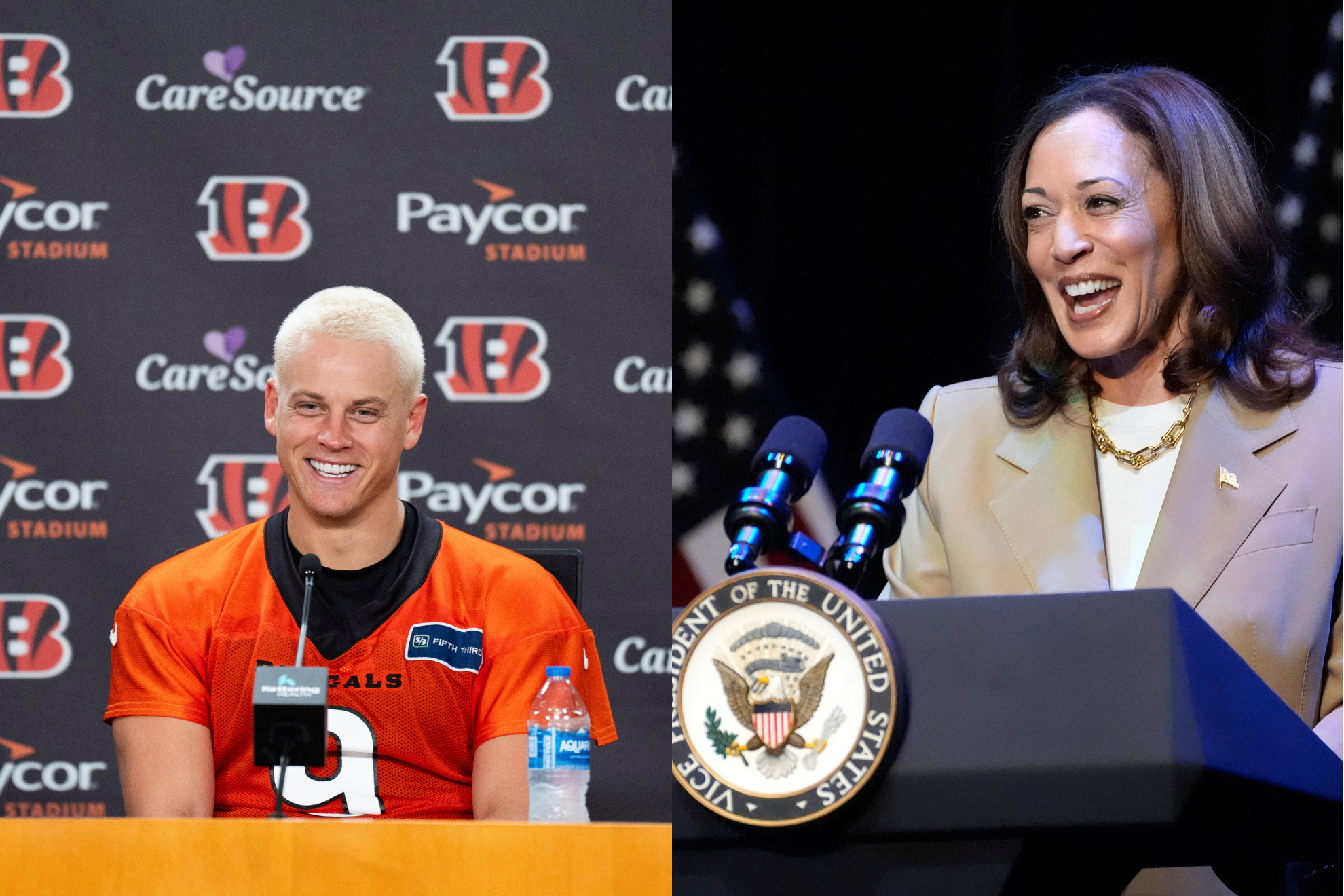 Joe Burrow scrutinized for alleged support of Kamala Harris, but a surprise development reveals the truth