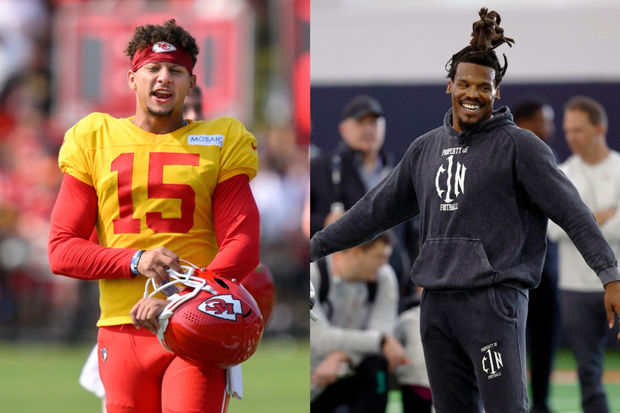 The Raiders received a warning from Mahomes after the prank