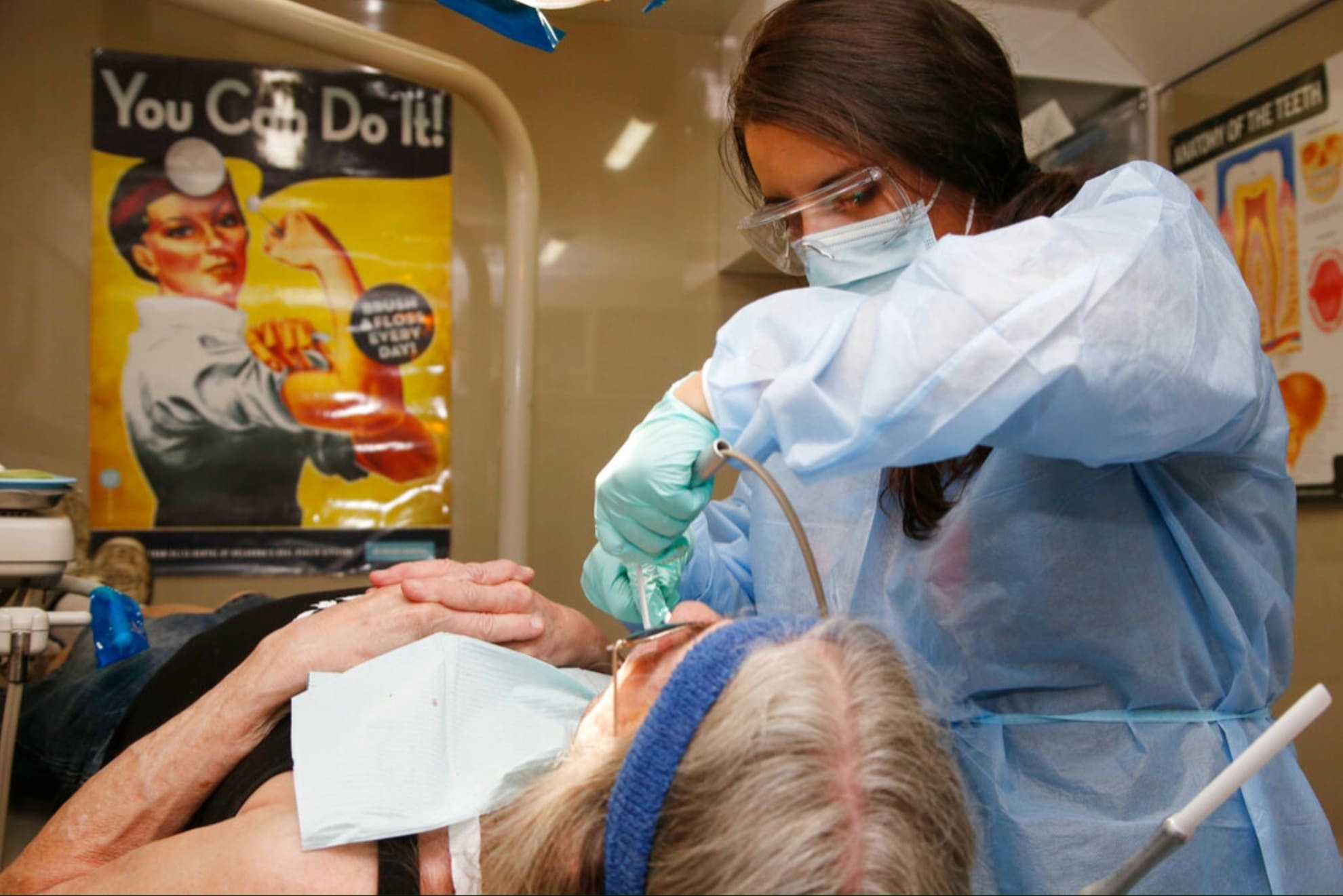 Veterans Affairs dental care.