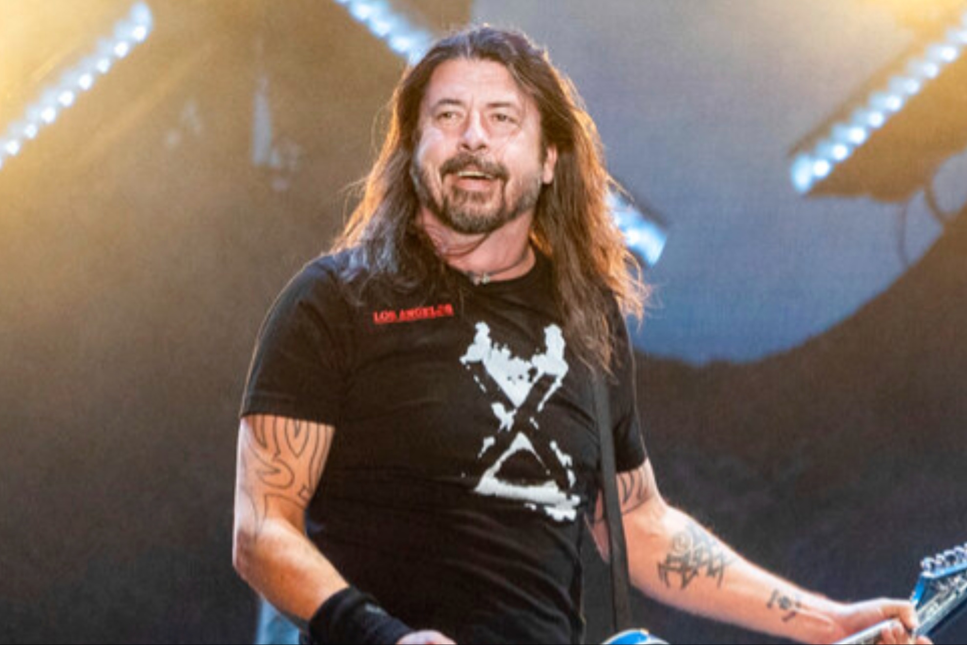 Foo Fighters frontman, Dave Grohl.