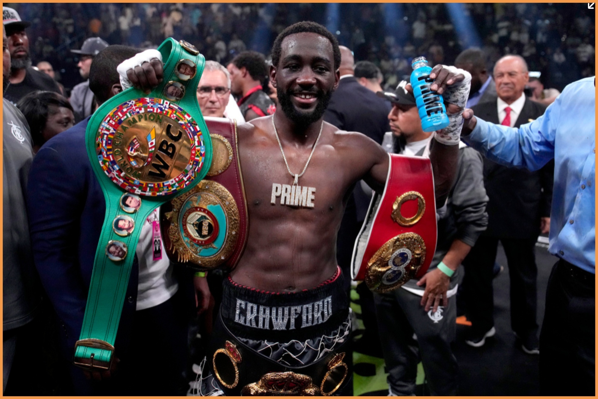 Terence Crawford is the undisputed champion in two different divisions.