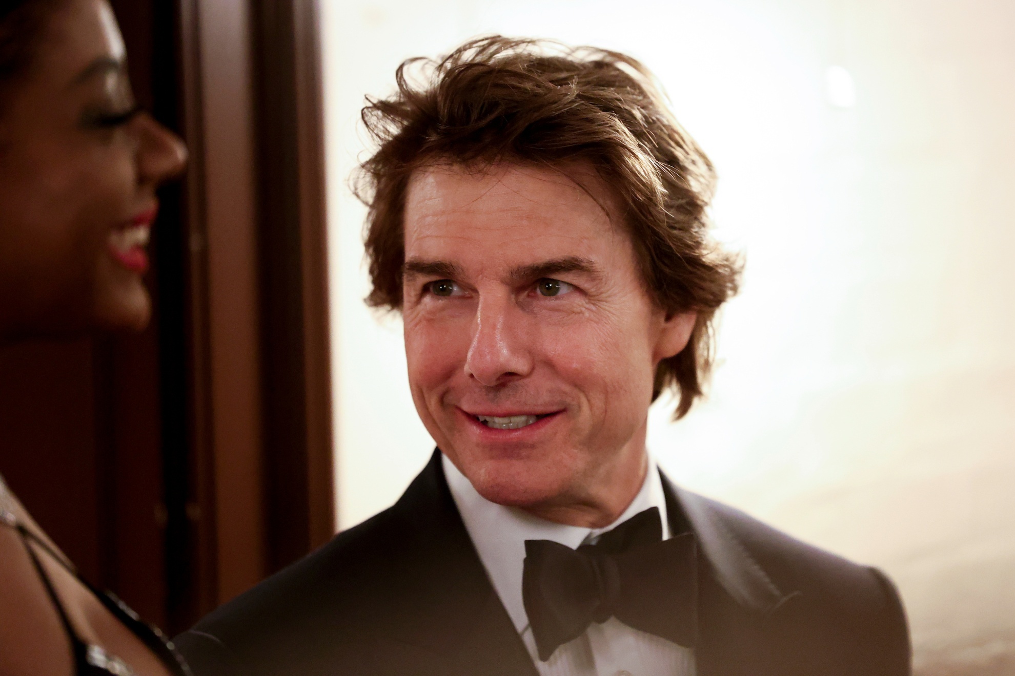 US actor Tom Cruise attends the London Air Ambulance Charity Gala Dinner at The OWO in central London, Wednesday, Feb. 7, 2024. (Daniel Leal/Pool Photo via AP)