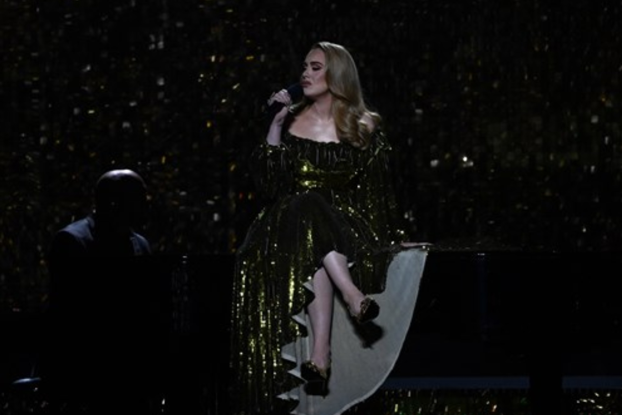 Adele breaks down in the middle of the concert while performing Someone Like You: This song changed my life