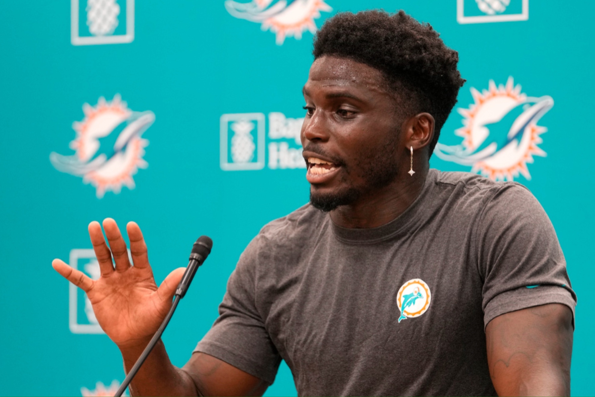 Miami Dolphins Tyreek Hill has been voted as the best player in the NFL Top 100