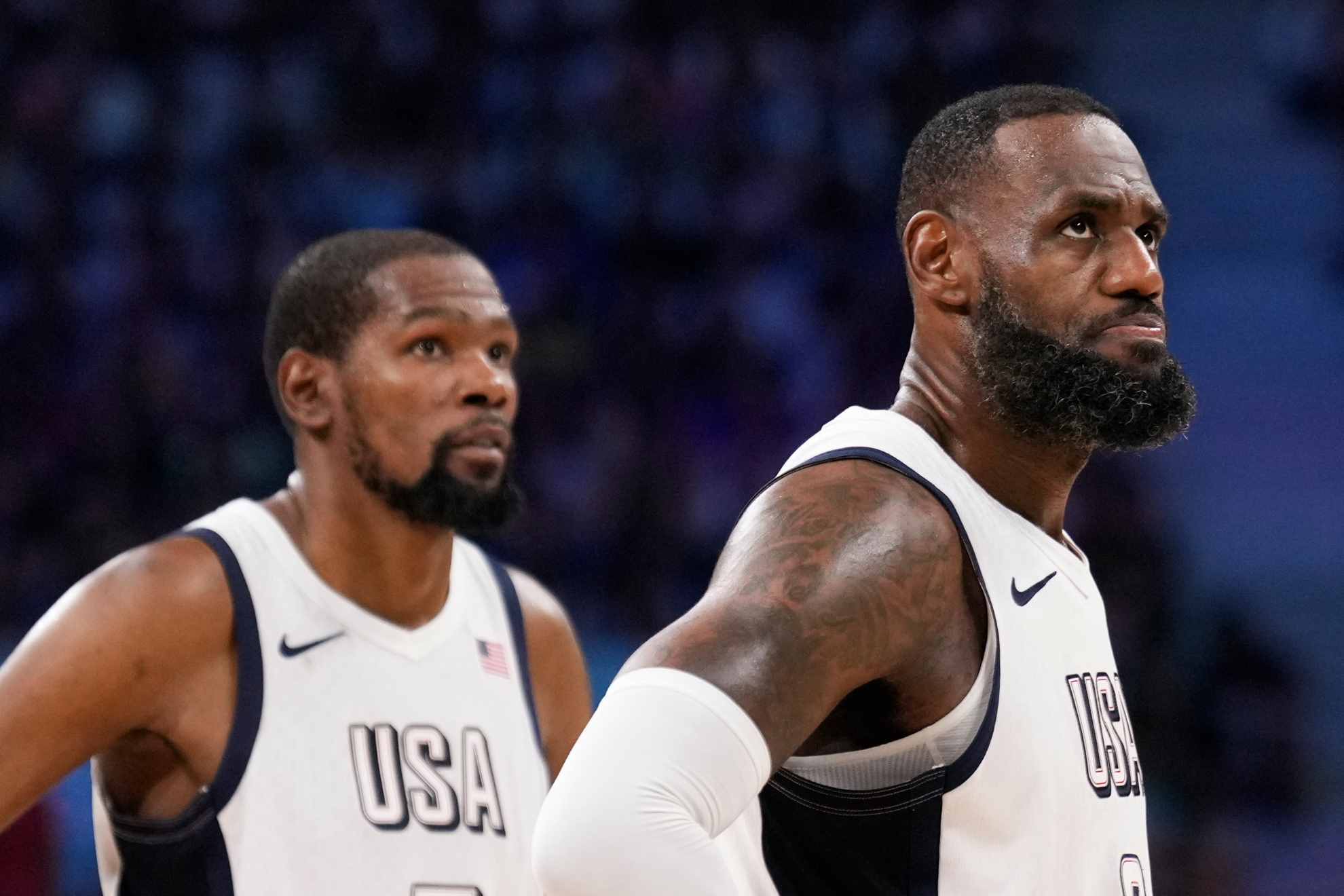 LeBron James and Kevin Durant are the leaders of Team USA