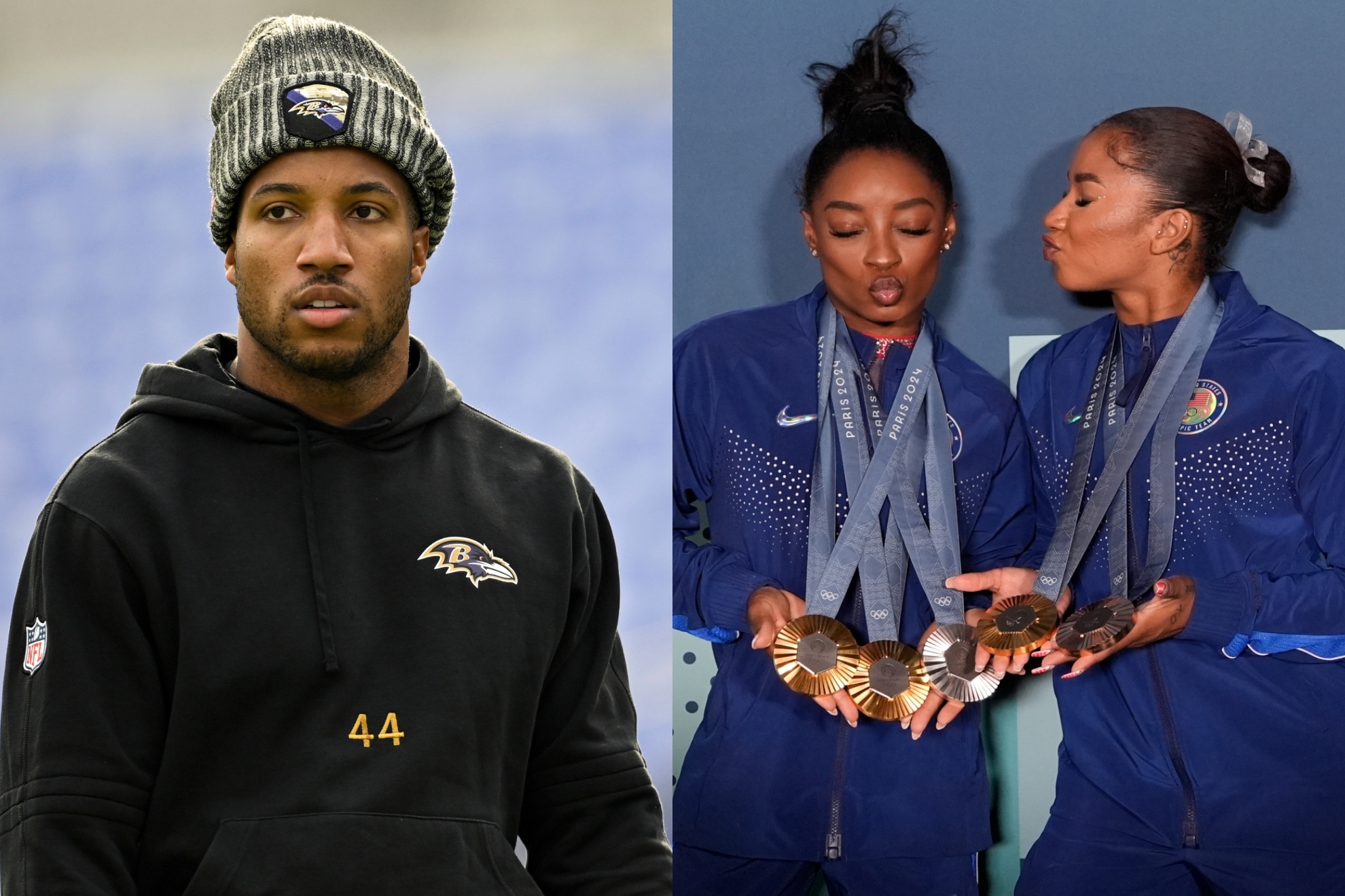 Ravens cornerback Marlon Humphrey disgusted by U.S. gymnasts for bowing to competitor