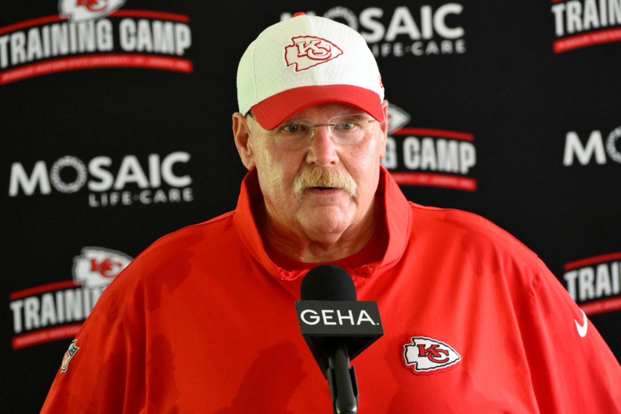 Andy Reid spoke on Grudnes visit to camp