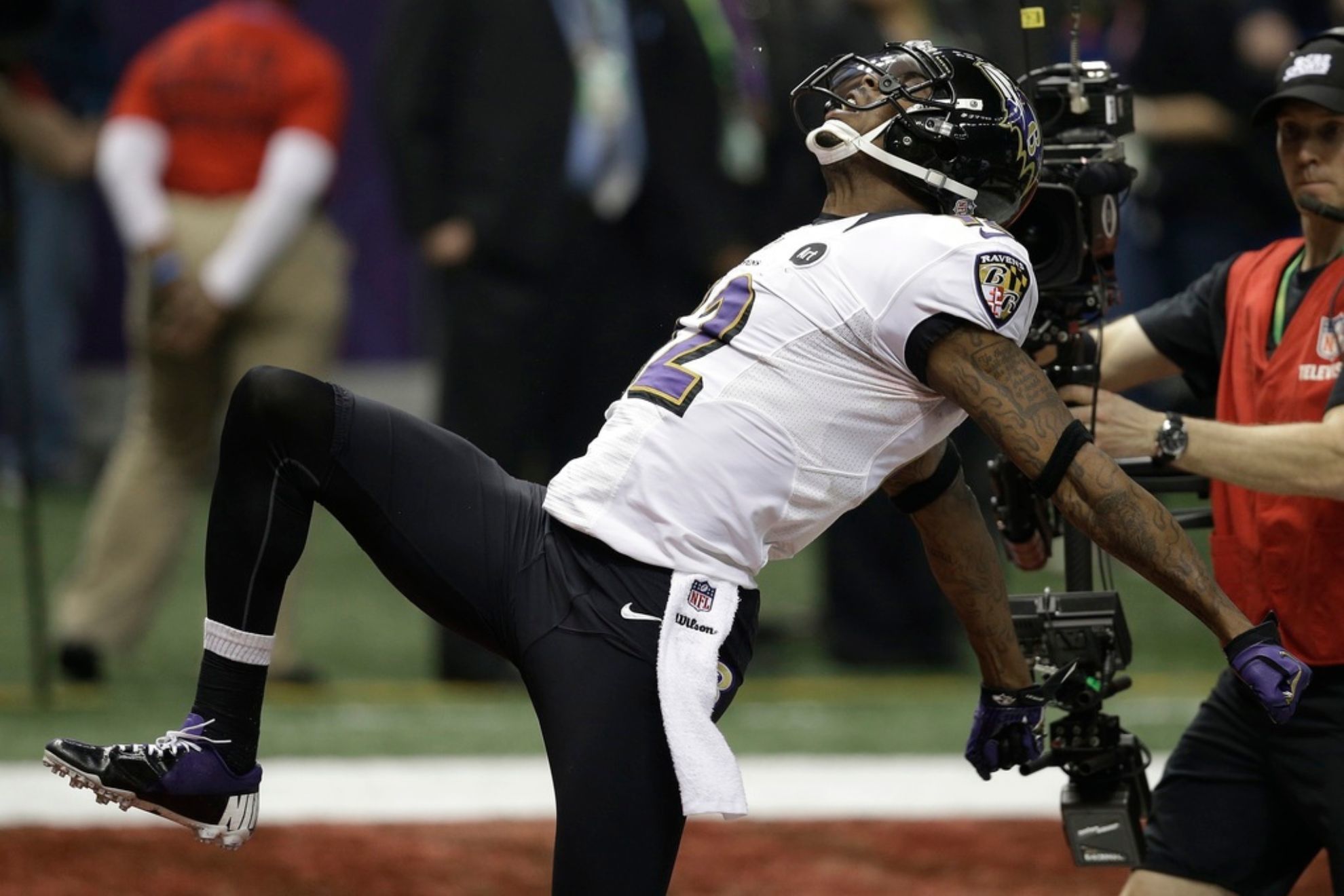 Jacoby Jones was key to the Ravens Super Bowl win in 2013