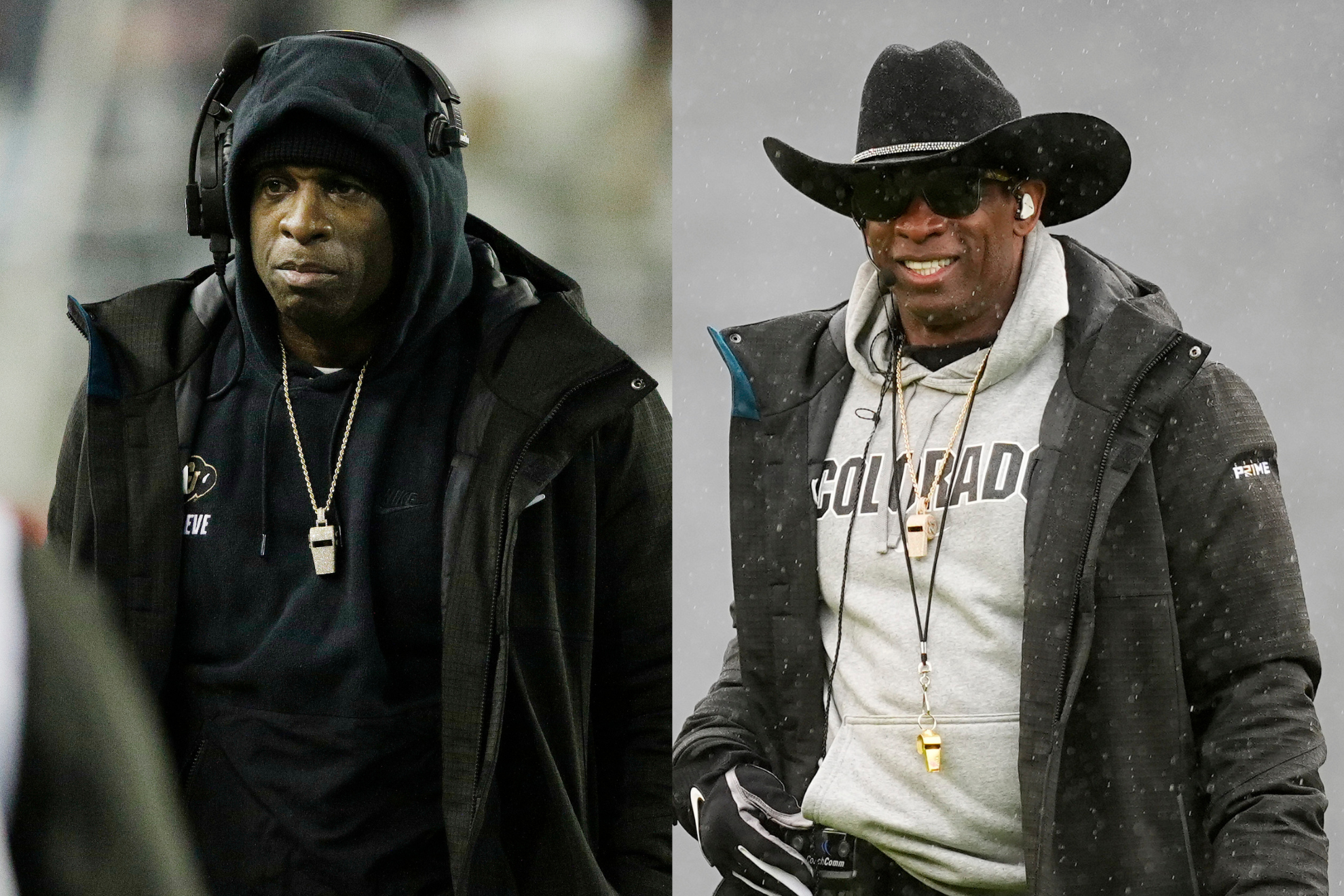 The two different sides of Deion Sanders.