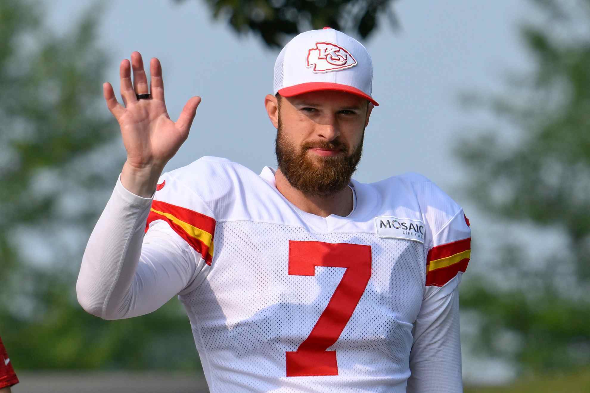 Harrison Butker is accused of homophobia and misogyny but remains with the Chiefs