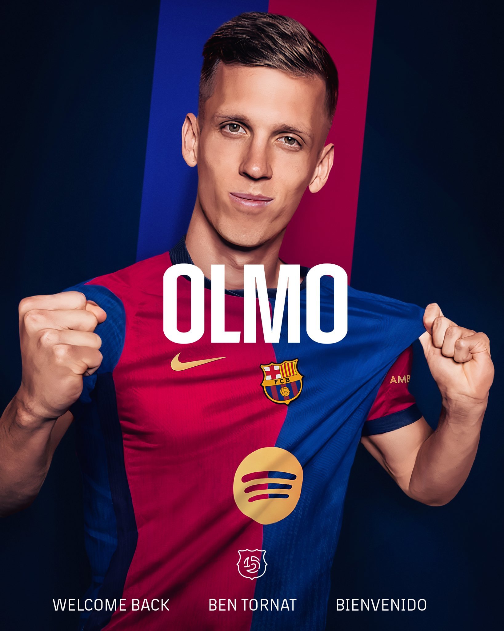 Oficial: Dani Olmo vuelve al Bar�a