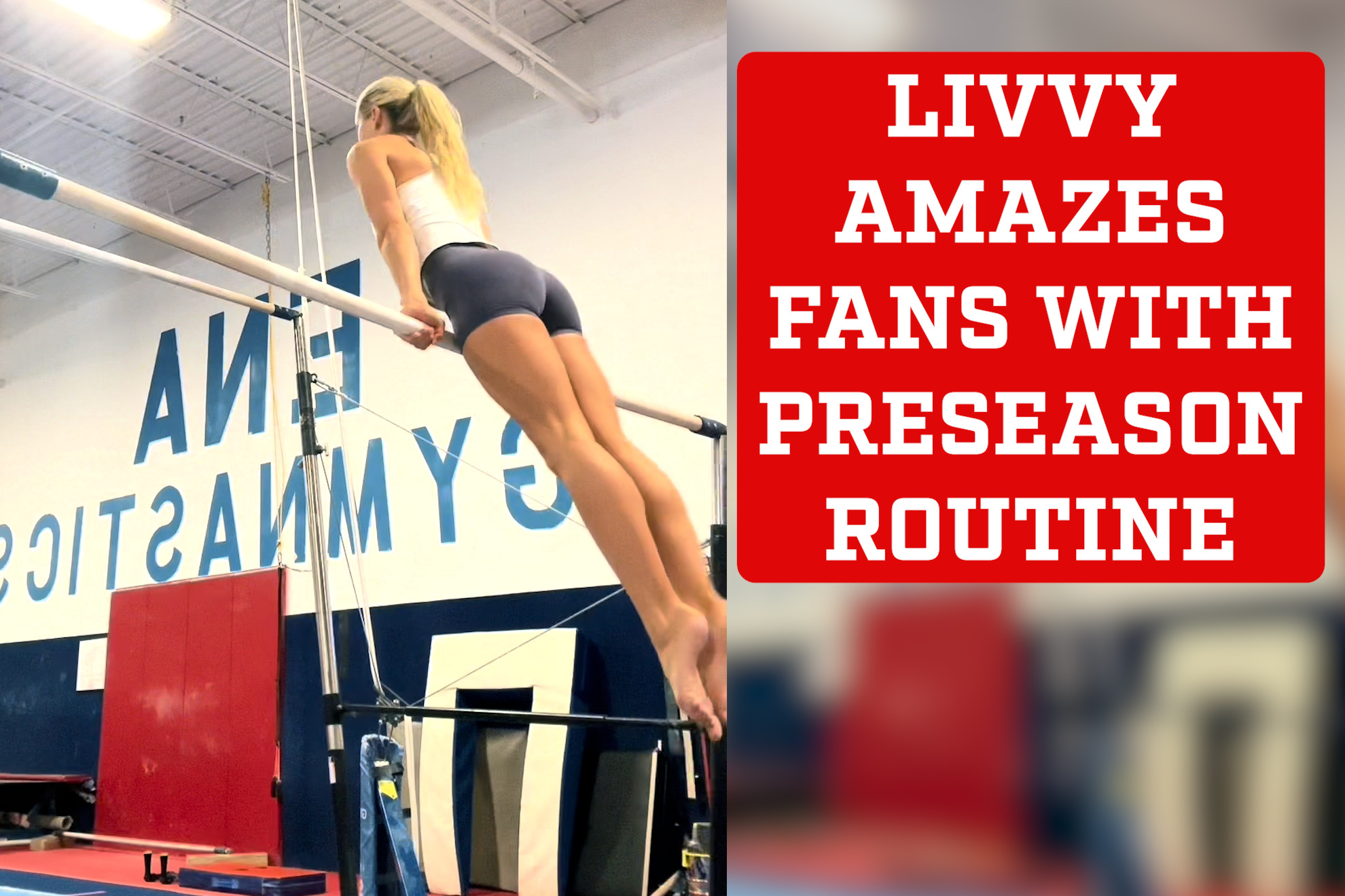 Livvy Dunne dazzles fans with sizzling preseason routine: I Will Survive