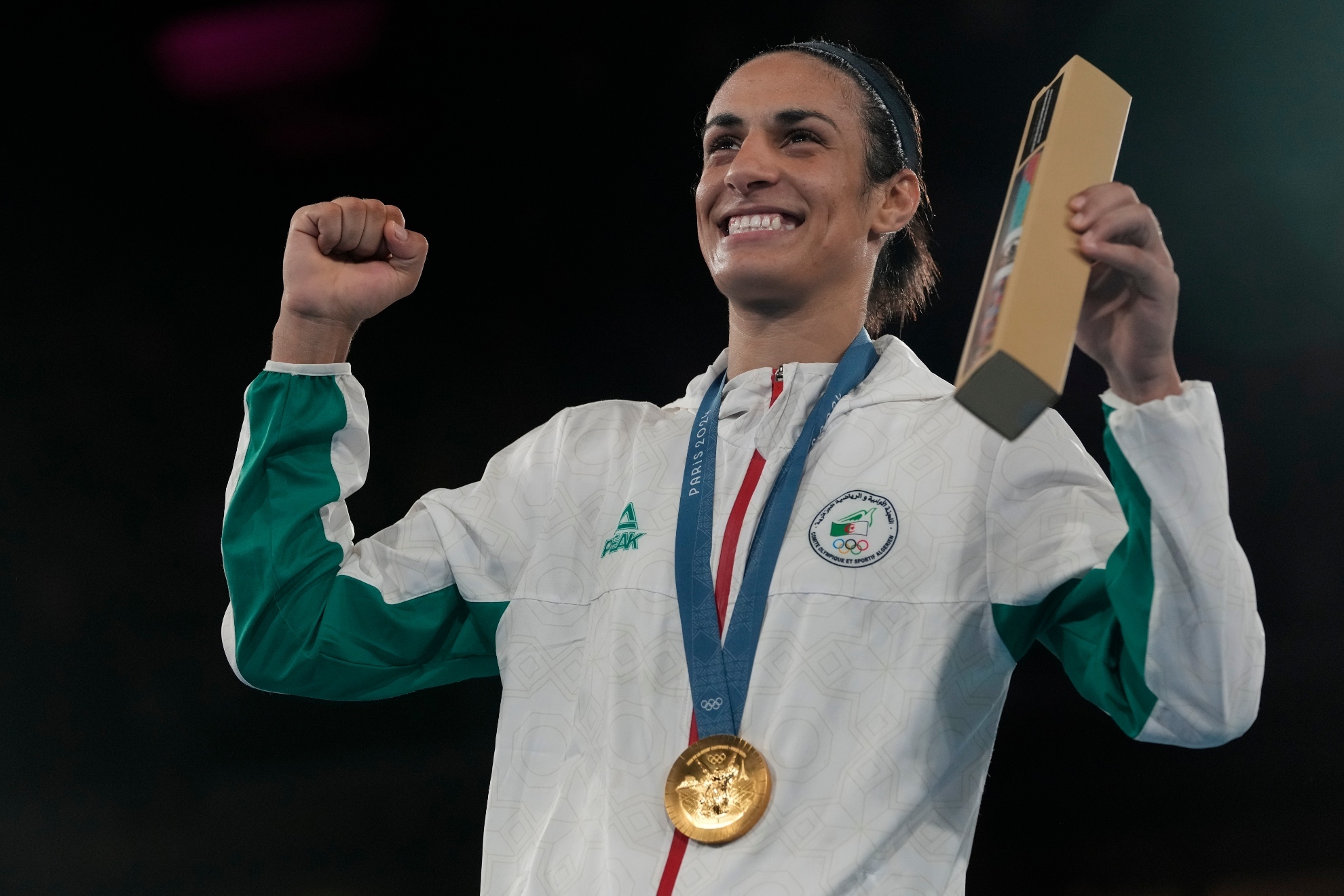 Boxer Imane Khelif wins Olympic Gold