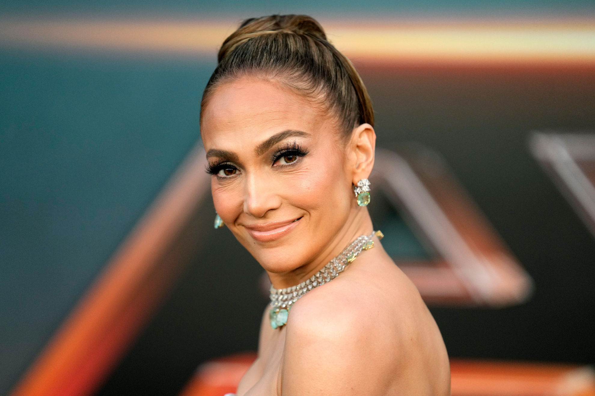 Jennifer Lopez during an event for Atlas.