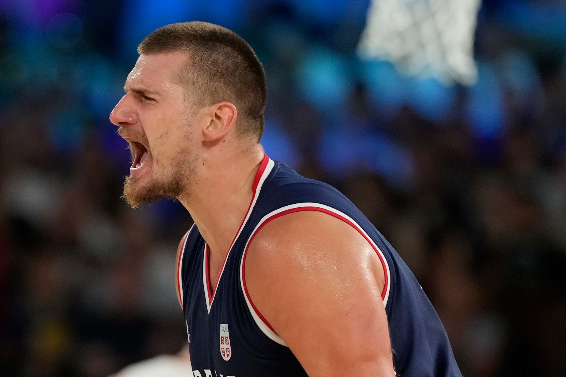 Nikola Jokic faces criticism from NBA fans after celebrating Serbias bronze medal win