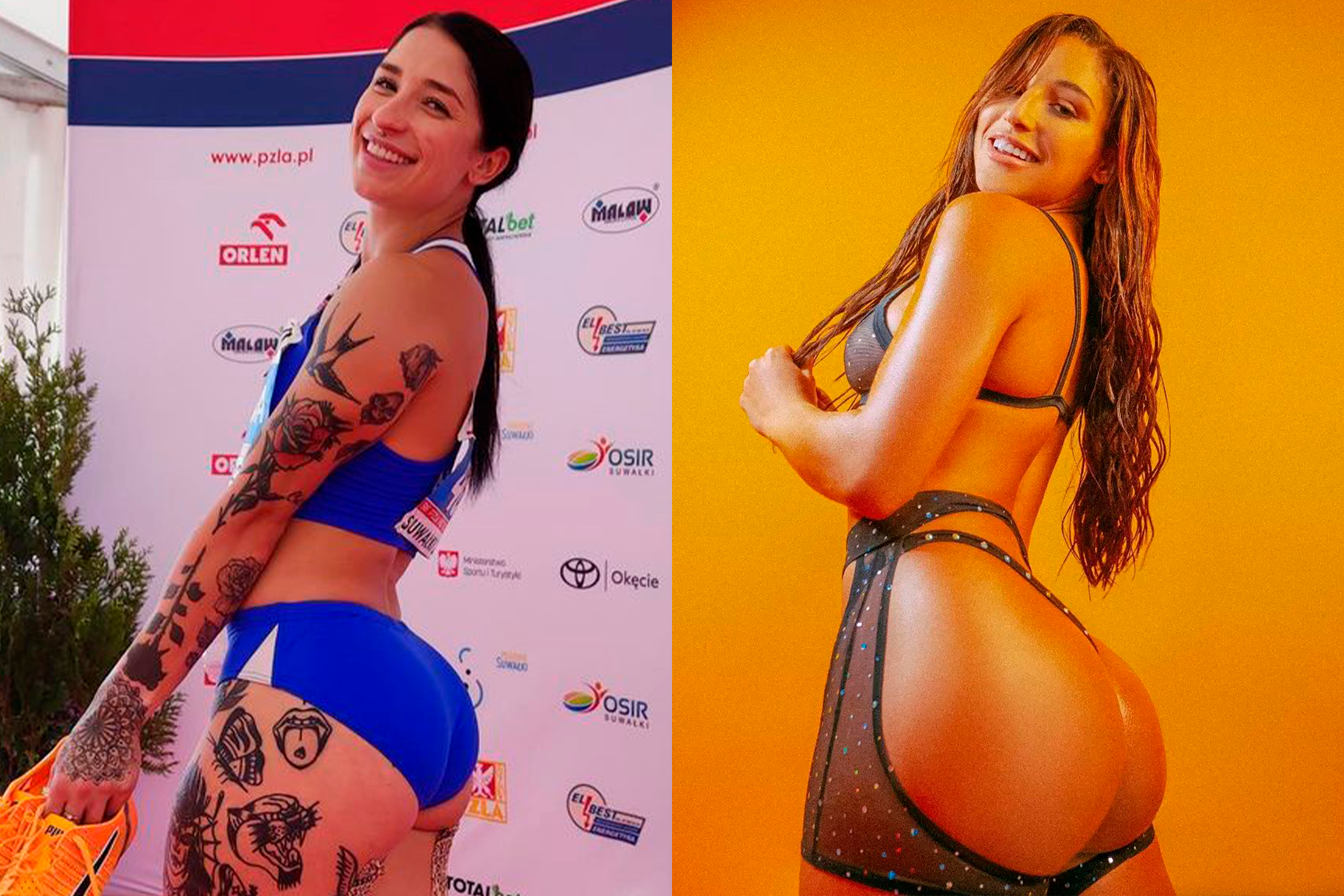 Ewa Swoboda, la atleta que participa en los Juegos de Par�s y que es comparada con la actriz para adultos Abella Danger