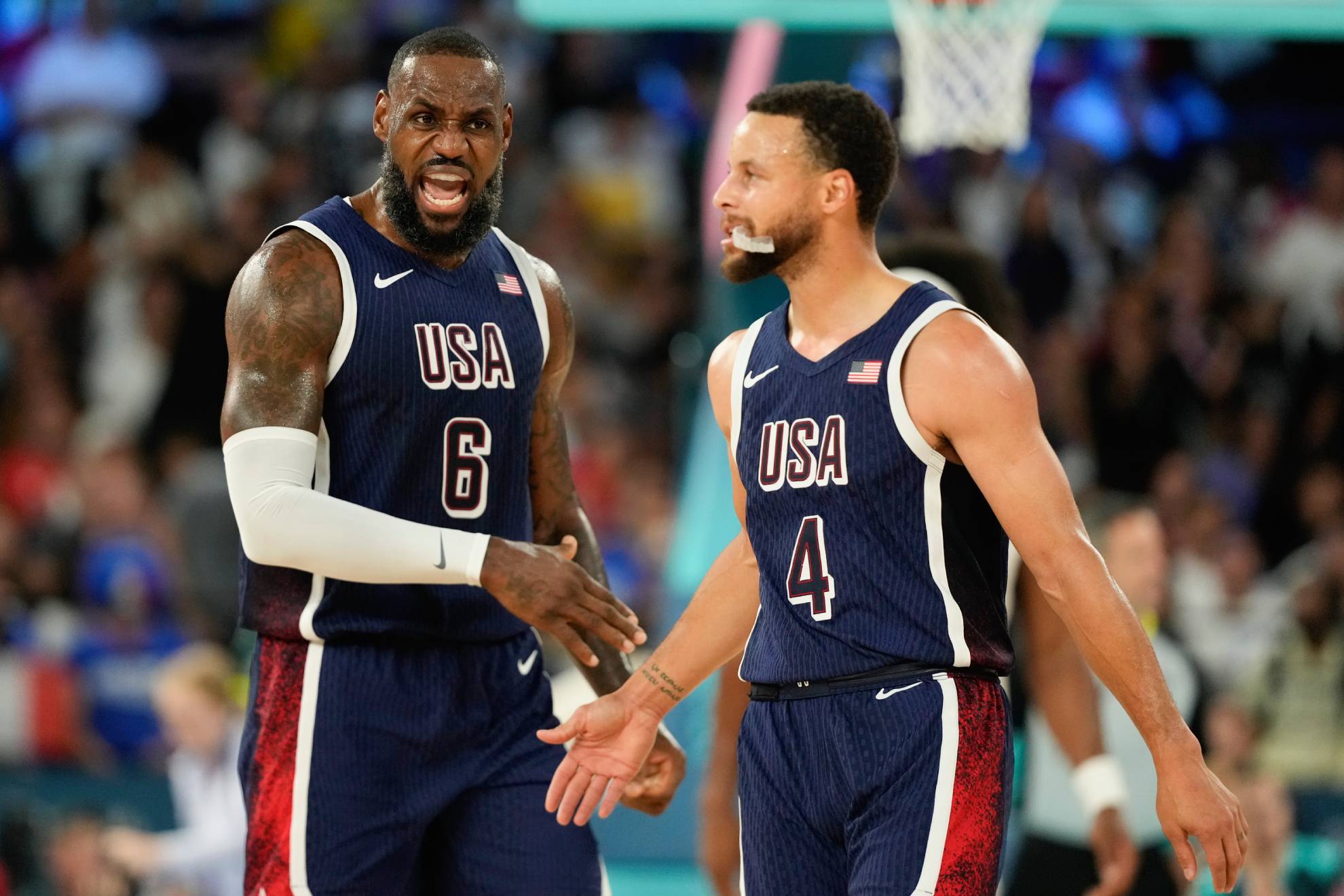 Curry y Lebron James fueron los l�deres que llevaron a USA a llevarse el oro 2024