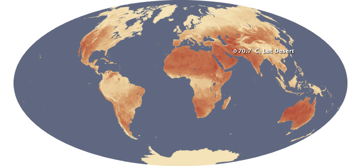 Where Is the Hottest Place on Earth?