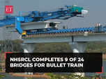 Bullet Train Project update: 9 of 24 Bridges complete:Image