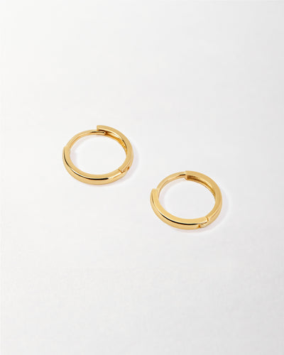 Classic Gold Huggie Earrings