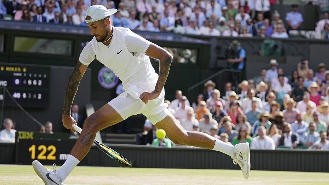 Controversial tennis star Nick Kyrgios is featured in Netflix's series, Break Point.