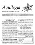 Aquilegia, Vol. 23 No. 2, March-April 1999: Newsletter of the Colorado Native Plant Society by Leo P. Bruederle, Rick Brune, Janet L. Wingate, Kris Meiring, and Carolyn Crawford