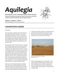 Aquilegia, Vol. 35 No. 3, Fall 2011: Newsletter of the Colorado Native Plant Society by Bob Henry and Mo Ewing