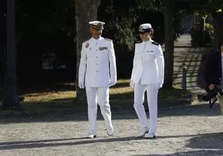 El ingreso de Leonor en la Escuela Naval de Marín, en imágenes