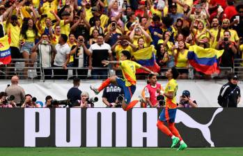 Colombia llegó a 6 puntos y se consolidó en el primer puesto del Grupo D. FOTO: Getty