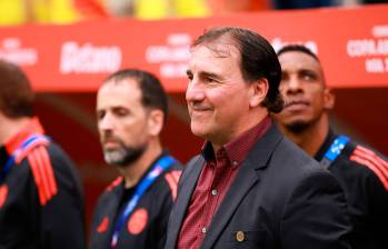 El técnico de la Selección Colombia, Néstor Lorenzo, destacó el juego de Colombia frente a Brasil. FOTO GETTY