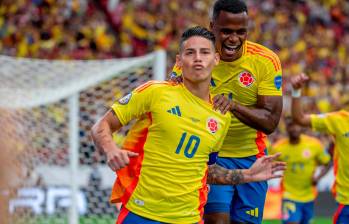 El volante James Rodríguez ha sido la figura de Colombia en la Copa América 2024. Suma 6 asistencias y un gol en el torneo. FOTO Juan Antonio Sánchez