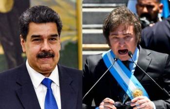 Los insultos entre Milei y Maduro se han dado desde que el argentino llegó a la presidencia. FOTO: GETTY