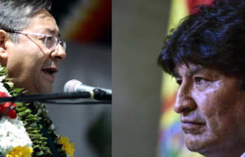 El golpe de Estado frustrado recordó la tensa relación entre el actual presidente de Bolivia, Luis Arce, y Evo Morales, una clara oposición activa de su Gobierno, a pesar de haber sido su fórmula a la presidencia en 2019. FOTOS: AFP
