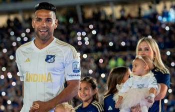 Radamel Falcao García es el goleador histórico de la Selección Colombia con 36 anotaciones. Este semestre jugará con Millonarios en el torneo nacional. FOTO: TOMADA DEL X DE @Millonarios