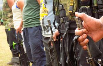 La Policía Nacional informó que al menos 101 niños y adolescentes han sido reclutados por grupos armados ilegales en Colombia este año.Foto: Colprensa
