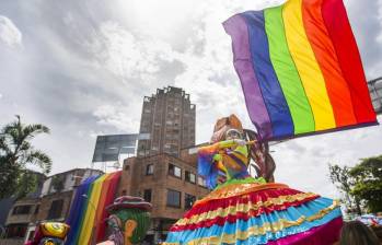 En Medellín, el recorrido para las marchas del Pride comenzarán a las 2: 00 PM en La Alpujarra. FOTO: EL COLOMBIANO